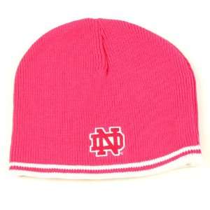  Notre Dame Pink Striped College Beanie: Everything Else