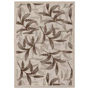 Sunscape Collection Ivy Vine / Cocoa Ivory RugCouristan Rug 