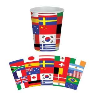 International Flag Beverage Cups Case Pack 72 