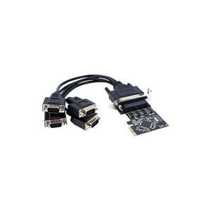  Serial Card w/ Breakout Cable   Serial adapter   PCI Express x1 