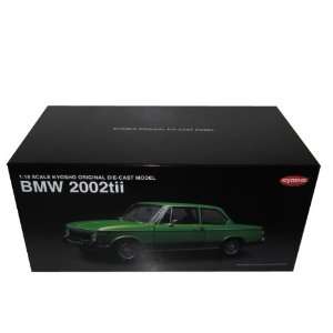    BMW 2000 Tii Green 1/18 Kyosho Diecast Model Car: Toys & Games