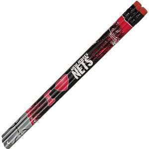  New Jersey Nets 3 Pack Team Logo Pencil Set   Pink: Sports 