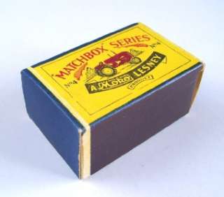 MATCHBOX MOKO LESNEY 4 MASSEY HARRIS TRACTOR,1953, MIB  