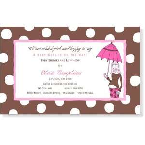   Girl Baby Shower Invitations   Expecting Pink Invitation: Baby