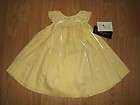 Baby Girl Handmade Dress Smocked 12m New with Tags