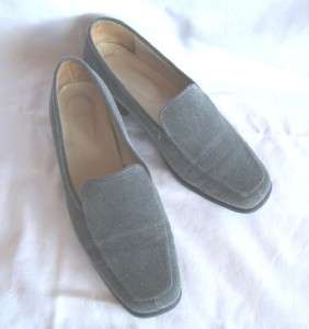 Grey Suede Vero Cuoio Womens Shoes Size 37 Pre Owned  