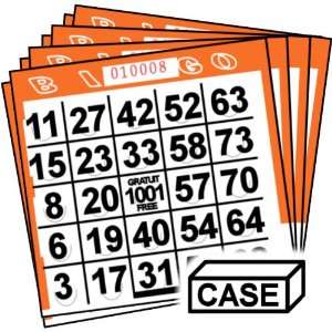  Pushout Bingo Cards Case (3000 per package) Toys & Games