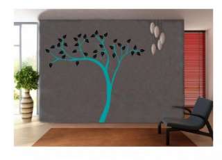 HUGE TREE VINYL DECAL STICKER WALL ART DECOR FLORAL REMOVABLE HOME 
