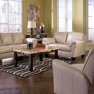 Market Square Rhodes 2 Piece Living Room Set in Stone  