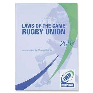 Official IRB 2007 Laws of the Game Rugby Union  Sports 