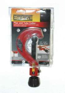 Empire Pipe and Tube Cutter #2831 Fast Action Trigger  