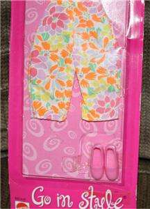 New Barbie Spring Clothes Lot Doll Outfit Shoes Shirt Pants  
