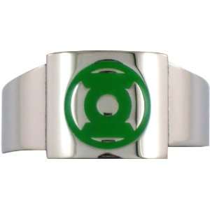  Green Lantern Logo Ring Size 13 (GLSSRG19): Sports 