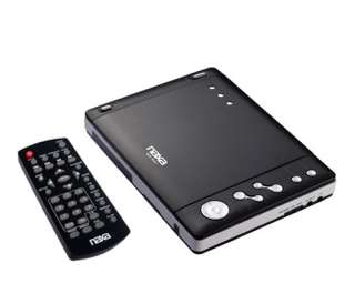 NAXA ND 841 Portable Home Video DVD/CD Player w/ AC/DC 12 Volt  