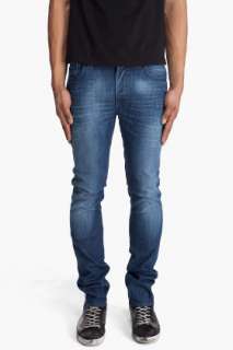 Nudie Jeans Thin Finn Org Strikey Used Jeans for men  SSENSE