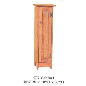  Cd Cabinet   Cherry Stain