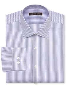 Michael Kors Fine Stripe Dress Shirt   Regular Fit