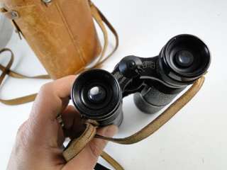   German Hensoldt Wetzlar Dialyt 7x42 Military Binoculars Antique  