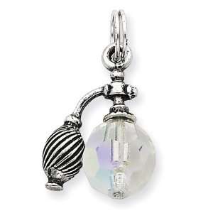    Sterling Silver Perfume Bottle Charm Vishal Jewelry Jewelry