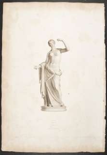 Dilettanti 1809 Sculpture FOLIO. Venus or Diane. 41  