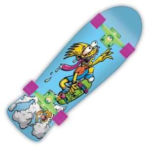 Santa Cruz Simpsons Bart Slasher Blue Cruzer Complete Skateboard (9.8 