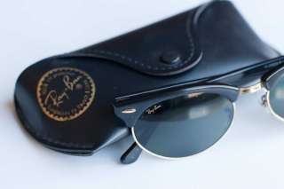 Ray Ban Rayban Sunglasses Clubmaster Vintage 1980s Style with 