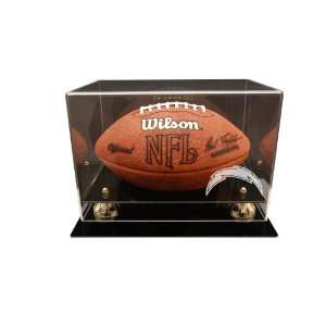  San Diego Chargers Deluxe Football Display: Sports 