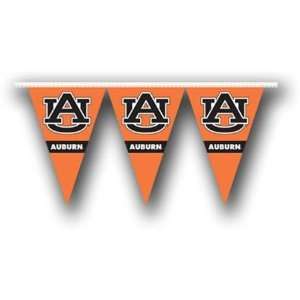   University Tigers AU 25ft Pennant Banner Flags