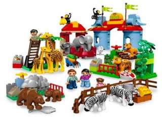The BIG CITY ZOO LEGO Duplo #5635 NISB HUGE 125 pieces  