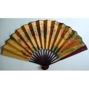  Chinese Painting Calligraphy Bamboo Fan Beauty Everything 