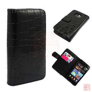   Folio Wallet Leather Case Cover For Samsung Galaxy S2 II i9100  
