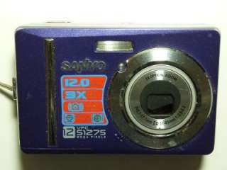 Sanyo S1275   AS IS   Good LCD screen & battery door  