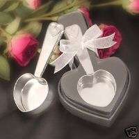 96 Deluxe Stainless Steel Coffee Scoops Wedding Favors  