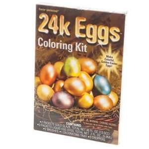  Metallic Egg Coloring Kit Toys & Games