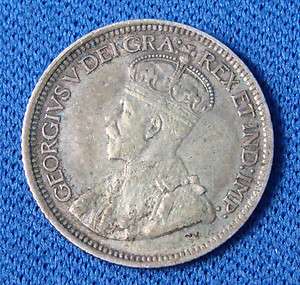 1929 Canada 10 Cents Coin 1065  