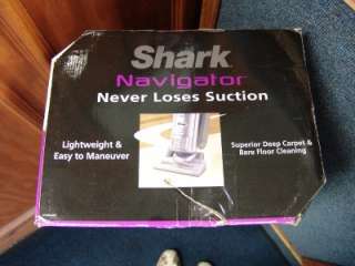 Factory Sealed Shark Navigator Upright Bagless vacuum with Premium Pet 