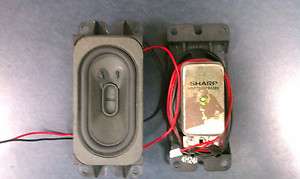 Ohms SHARP 15 LC 15B2UA LCD TV SPEAKERS HOBBY/RADIO/PROJECTS + FREE 