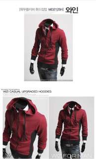 2011 NWT MENS casual Hooded zip sweatshirt jackets  