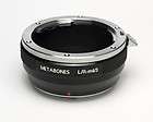   Leica R Lens To Micro 4/3 Adapter G1 GF1 GF2 GF3 GH2 E P1 E P2 E PL1