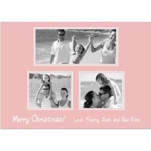 Three Glee in Pink Christmas Cards 