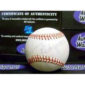  Lynn Redgrave Autographed Baseball: Sports & Outdoors