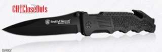 SMITH & WESSON SWBG1 Border Guard Tactical Knife USA SELLER Pocket 