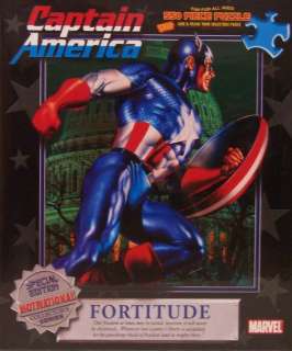 Jigsaw puzzle Legends Captain America Fortitude 550 pc  