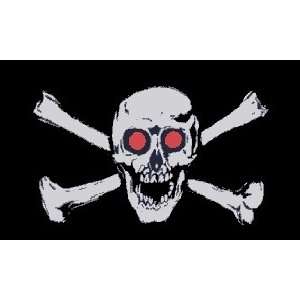  Pirate Flag   Skull With Red Eye: Everything Else