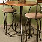 Powell Collection Powell Hamilton Pub Table, Brushed Faux Medium 