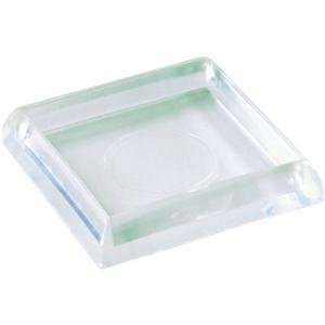  Caster Cup, 1 7/8SQUARE PLASTIC CUP