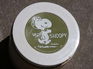 Vtg SNOOPY Red Baron Peanuts Lunch Box Thermos Jar Soup  