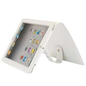   Leather Case Portfolio Collection with Back Stand White Electronics