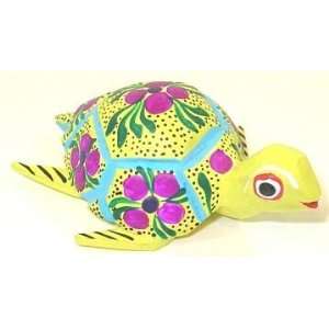  Turtle Oaxacan Wood Carving 3 Inch