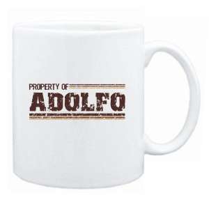  New  Property Of Adolfo Retro  Mug Name